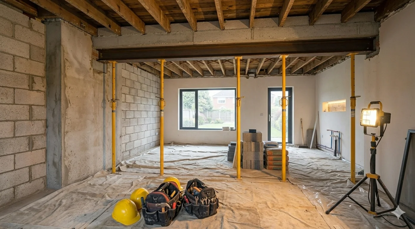 Home modernisation project in Stillorgan by BR Building Services